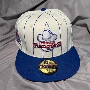 Texas Rangers new era mens fitted cap hat new special edition size 7 5/8